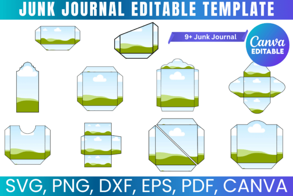 Download Canva Junk Journal Canva Template - Template Collection