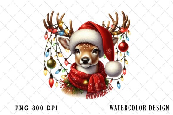 Download Funny Christmas Reindeer Clipart Bundle - Deer Collection