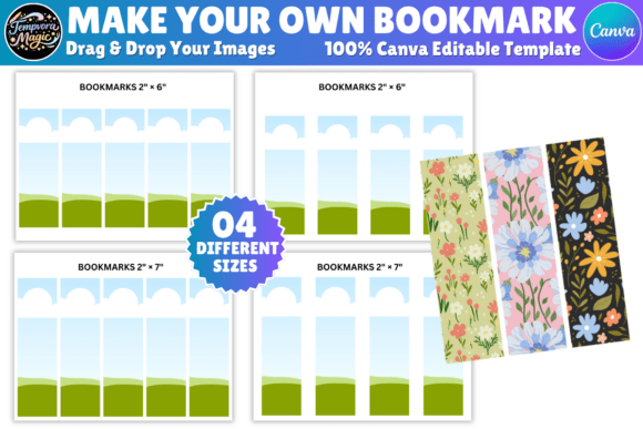 Download Bookmark Editable Canva Template - Template Collection