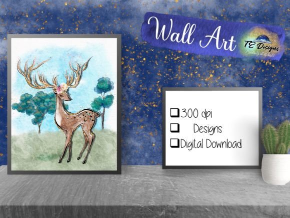 Download Woodland Deer Printable - Deer Collection