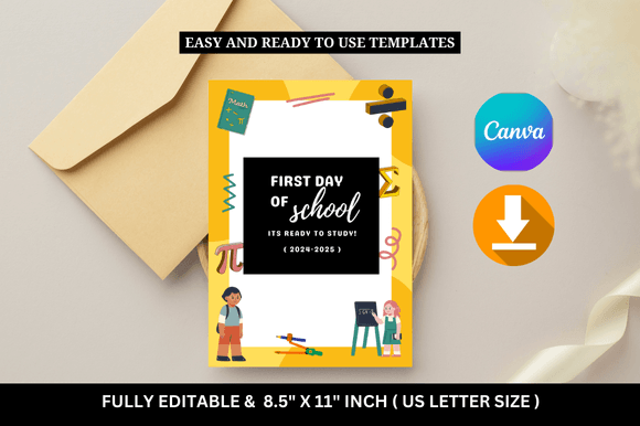 Download Back to School Canva Template - Template Collection