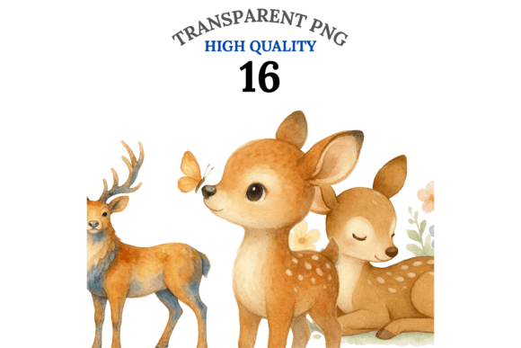 Download Deer Clipart Set - Deer Collection