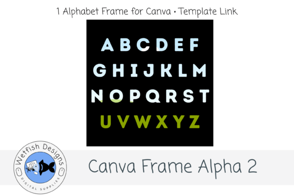 Download Canva Alphabet Frame Template 2 - Template Collection