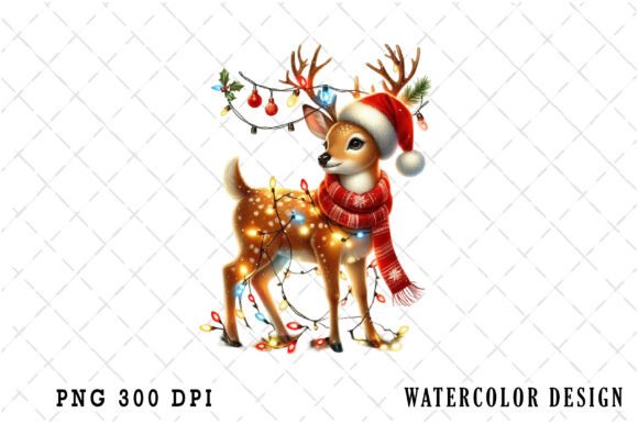 Download Funny Christmas Reindeer Clipart Bundle - Deer Collection