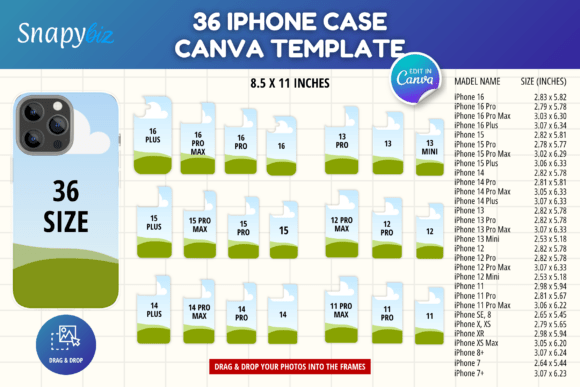 Download IPhone Case Canva Template Bundle - Template Collection