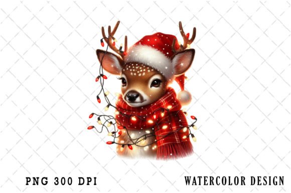 Download Funny Christmas Reindeer Clipart Bundle - Deer Collection