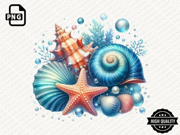 Download Watercolor Summer Beach Clipart PNG - Premium Resources